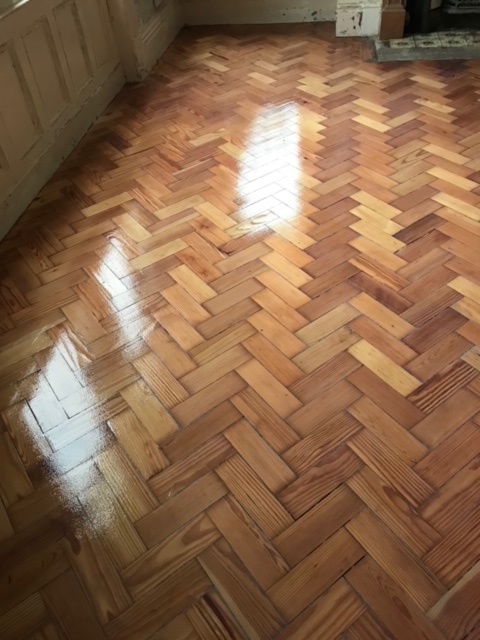 Problems can be rectified and after sanding and polishing by Carl Forest Flooring...your wooden floor can be restored back to resemble a brand new floor.